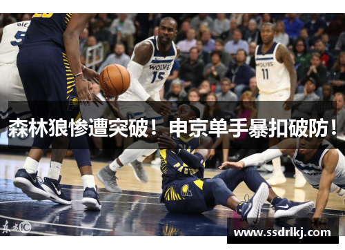 森林狼惨遭突破！申京单手暴扣破防！